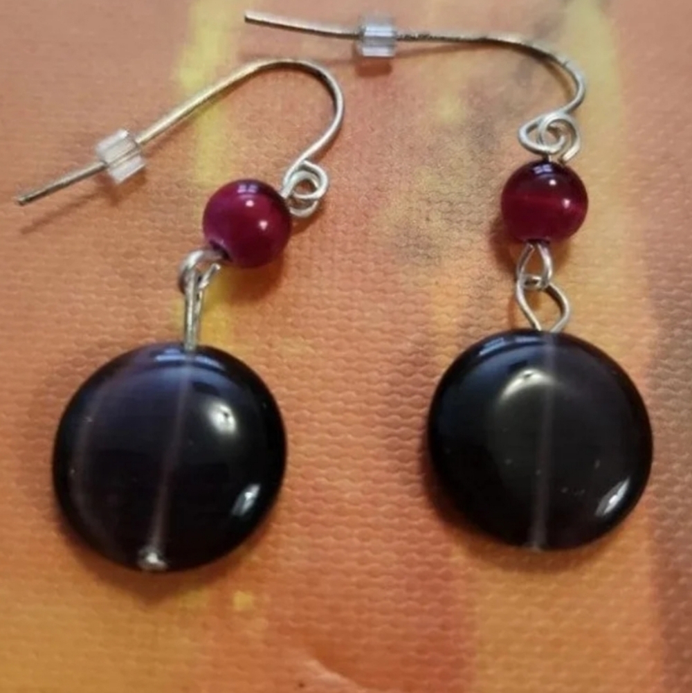 Purple & Pink Earrings